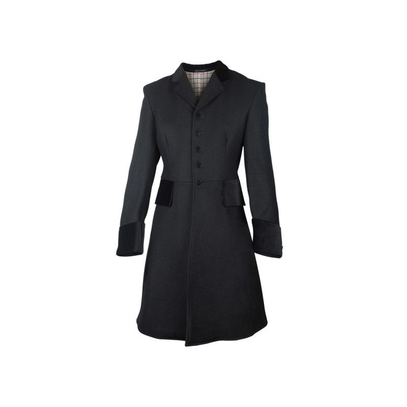Redingote online noire femme