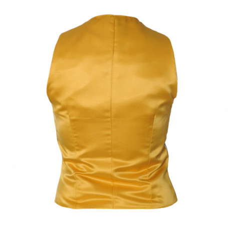 gilet en satin femme