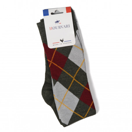 Chaussette jacquard top homme