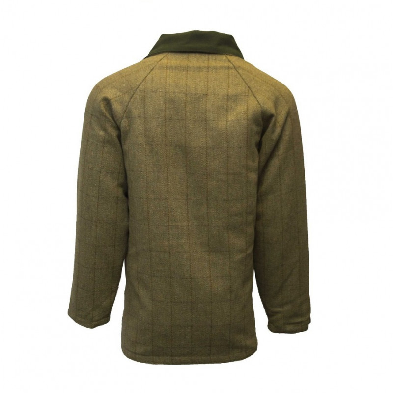 Manteau tweed homme vert clair - Cross and Country