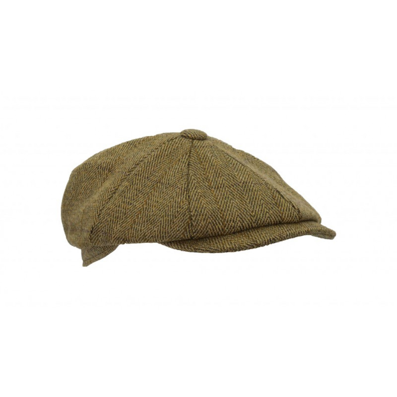 Casquette Bakerboy tweed