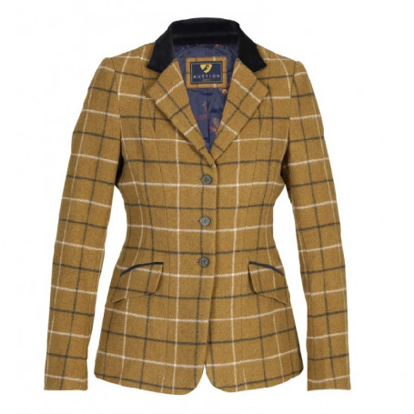 Veste d'équitation en tweed femme